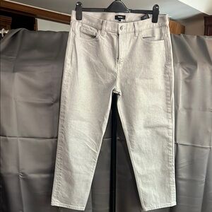Theory Light Gray Jeans